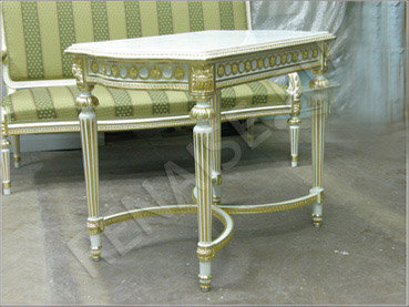 Изготовление мебели. стол в стиле классицизм. стол